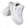 Nike Air Jordan 3 Retro (TD) White/Metallic Silver/White DM0968-111