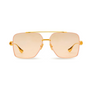 Dita Grand-Emperik Matte White- Yellow Gold w/ Apricot