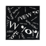 Engineered Garments Printed Bandana Black NY