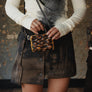 Feng Chen Wang Women's Gradient Printed Cargo Skirt Brown