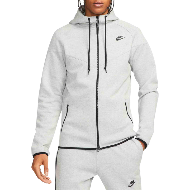 Nike Sportswear Tech Fleece OG Full-Zip Hoodie Sweatshirt Dark Grey Heather FD0737-063