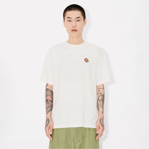★KENZO★ Genzo Pop Short Sleeve T-Shirt Off White FF55TS530 MUSINSA | KENZO Genzo Pop Short Sleeve T-Shirt - Off White