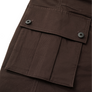 Feng Chen Wang Brown Cargo Pants Red Brown