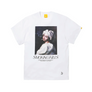 Fxxing Rabbits Smoking Art T-Shirt White FRC2516