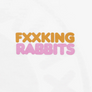 Fxxking Rabbits Rabbit Donut White T-Shirt FRC2547