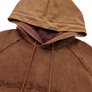Feng Chen Wang Brown Washed Hoodie Brown