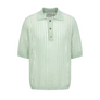 Feng Chen Wang Oversize Knit Polo Pale Green