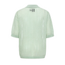 Feng Chen Wang Oversize Knit Polo Pale Green