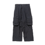 Meanswhile Fatigue Overwrap Pant Off Black