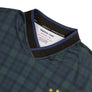 Martine Rose Football Shirt Black Tartan