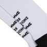 Comme des Garcons Homme Cotton Pilled With Lines Socks HO-K502-051 White