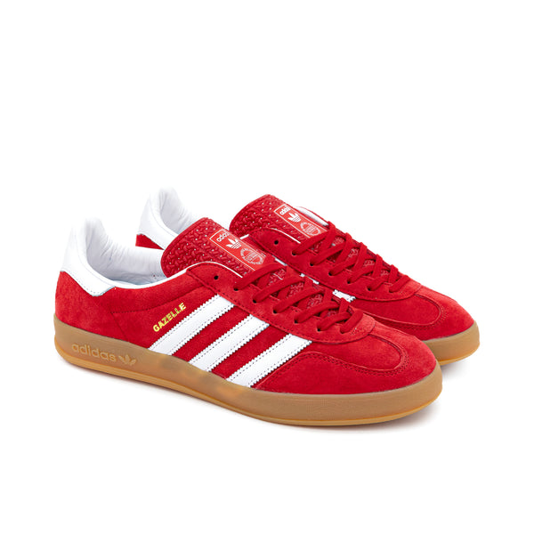 adidas Gazelle Indoor Scarlet/White H06261 – Laced