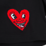 Jungles Jungles x Keith Haring Chenille Embroidery Shorts