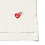 Human Made Big Polo Shirt White HM25CS032