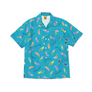 Human Made Feather Aloha Shirt Blue HM25SH015