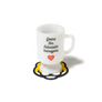 Human Made Tiger Rubber Coaster Yellow HM25GD083