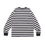 Human Made Striped L/S T-Shirt Navy HM26CS014