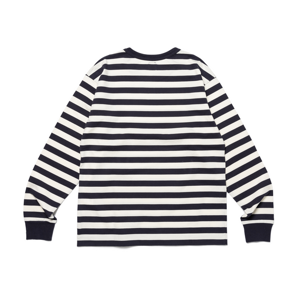 Human Made | Striped L/S T-Shirt | Navy | HM26CS014 – Laced