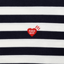 Human Made Striped L/S T-Shirt Navy HM26CS014