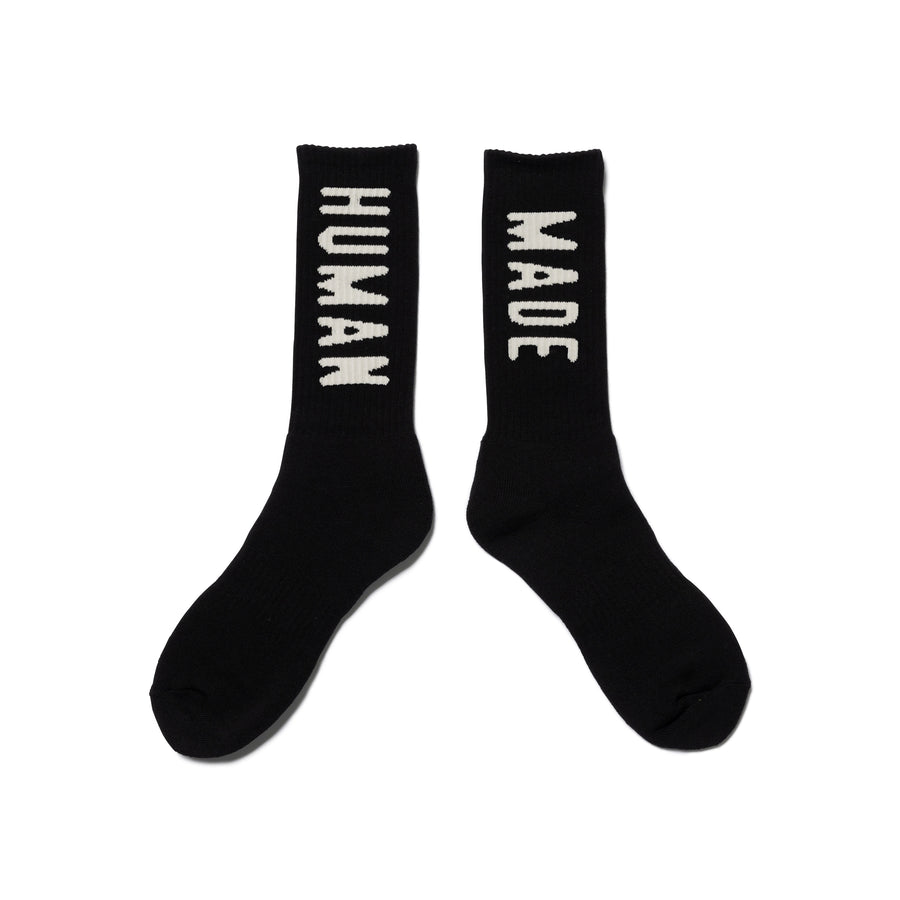 Human Made HM Logo Socks Black HM27GD058