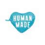 Human Made Heart Shopping Bag Large Gray HM30GD025
