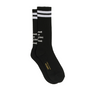 Comme des Garcons Homme Cotton Pilled With Lines Socks HO-K502-051 Black