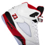 Nike Air Jordan 5 Retro OG "Black Tongue" White/Fire Red/Black HQ7978-101