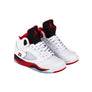 Nike Air Jordan 5 Retro OG "Black Tongue" (PS) White/Fire Red/Black HQ7979-101