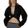 Heliot Emil Duplex Double Collar Shirt Black