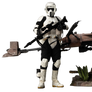 Hot Toys Star Wars - Return of the Jedi: Scout Trooper & Speeder Bike 12" Figure