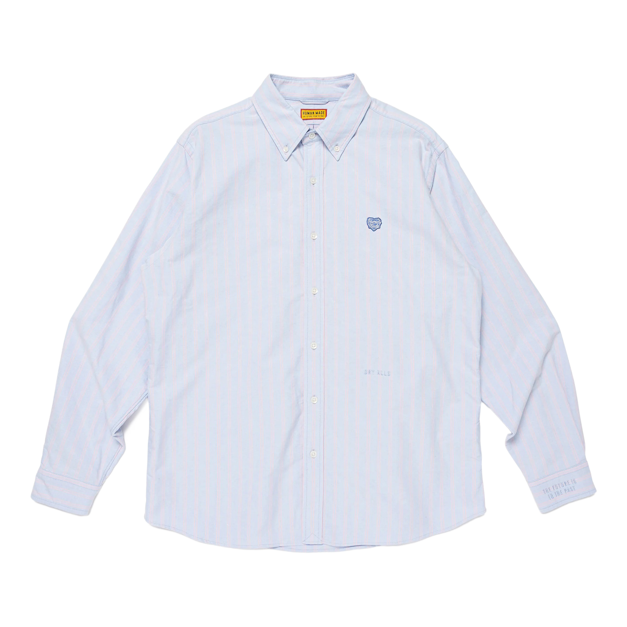 HUMAN MADE STRIPED OXFORD BD SHIRT シャツ HUMAN MADE STRIPED OXFORD BD SHIRT – HUMAN MADE Inc.