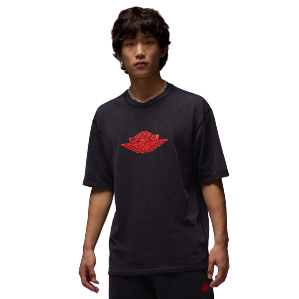 Nike Jordan Rare Air Men's T-Shirt Black/Chile Red IB3130