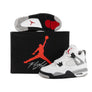 Nike Air Jordan 4 Retro OG "White Cement" (GS) IB4171-100