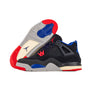 Nike Air Jordan 4 Retro OG (PS) Black/Fire Red/Deep Royal Blue IB4388-003