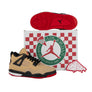 Nike Air Jordan 4 Retro "Pizza" (PS) Sesame/Fire Red/Black/White IH2093-200