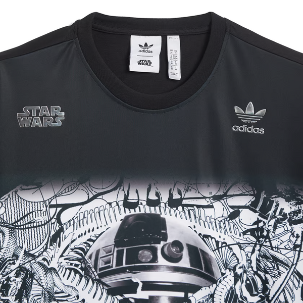 adidas x Star Wars x Nanzuka R2 D2 C 3PO T Shirt Black IV9469 Laced