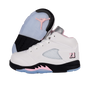 Nike Air Jordan 5 Retro OG (TD) White/Med Soft Pink/Black HQ7981-102