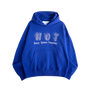Jungles Jungles Honesty Rhinestone Hoodie Blue