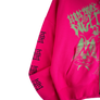 Jungles Jungles Hope You're Well Zip Hoodie Pink