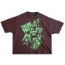 Jungles Jungles Life Is Beautiful Short Sleeve Tee Brown