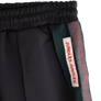 Jungles Jungles Weave Panel Pants Black Green