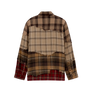 Kidsuper Face Patchworked Flannel Red