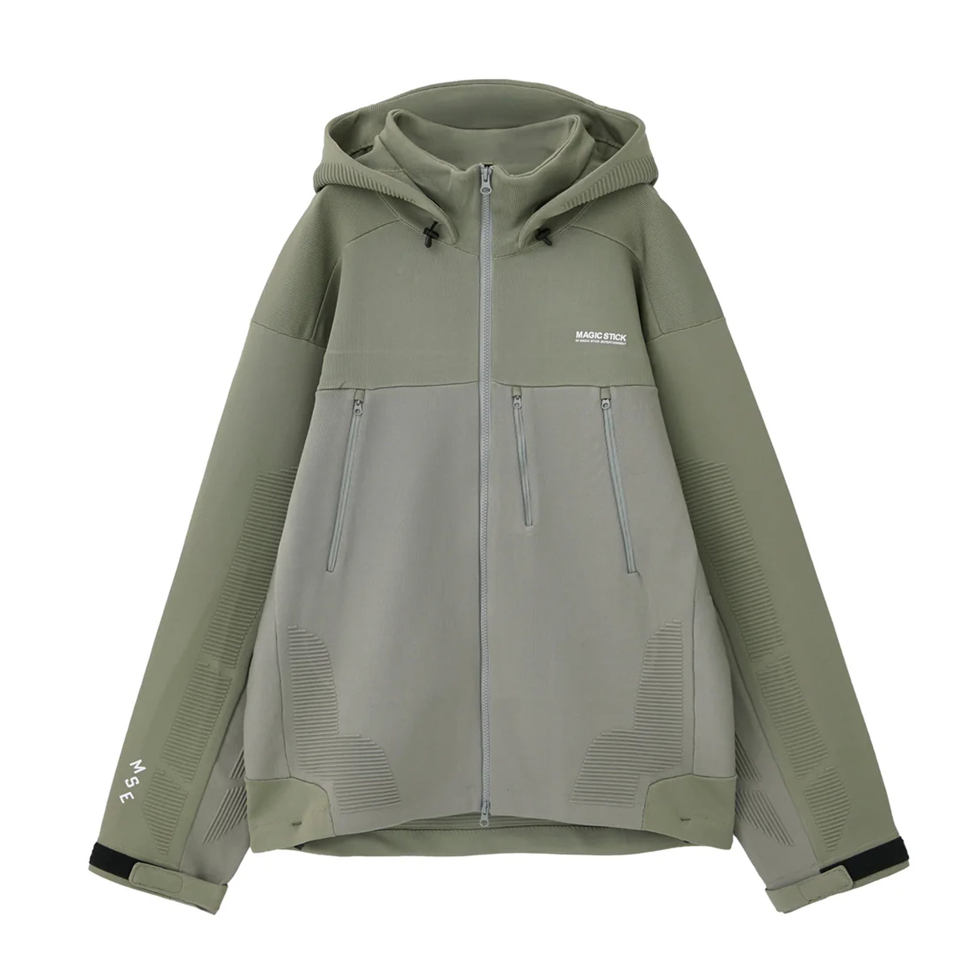 Magic Stick Knitting Shell Jacket Olive 25SS-MS2-010 – Laced