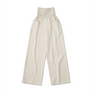 Low Classic Women's Wide Waistband Pants Beige