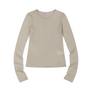 Low Classic Women's Corset Point Sleeve Top Grey