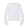 Low Classic Women's Corset Point Sleeve Top White