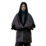 Low Classic Women's Creased Leather Pocket Shawl Brown