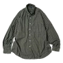 Nautica Japan Twill Tattersall L/S Shirts Olive