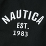 Nautica Japan Felt Logo T-Shirt Charcoal