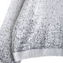 Jungles Jungles Logo Boxy V Neck Knit Grey